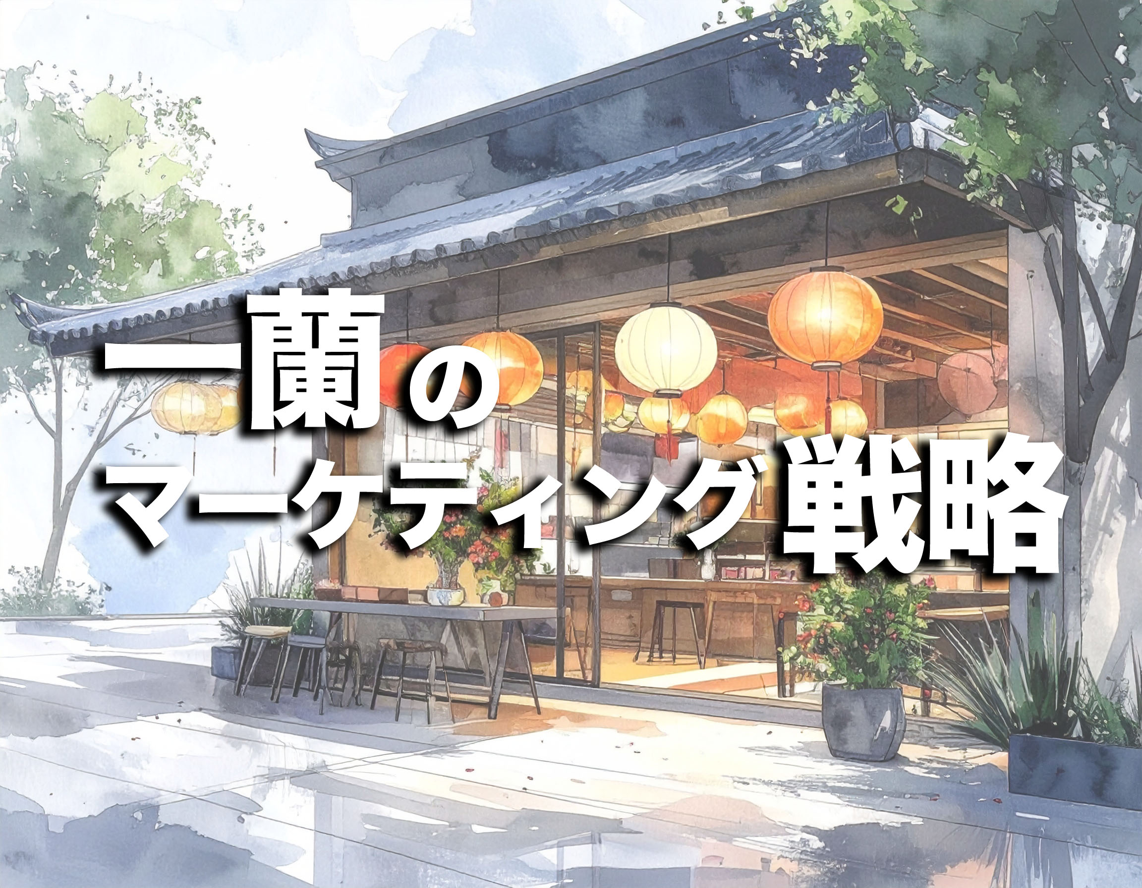 一蘭のマーケティング戦略を徹底解説！