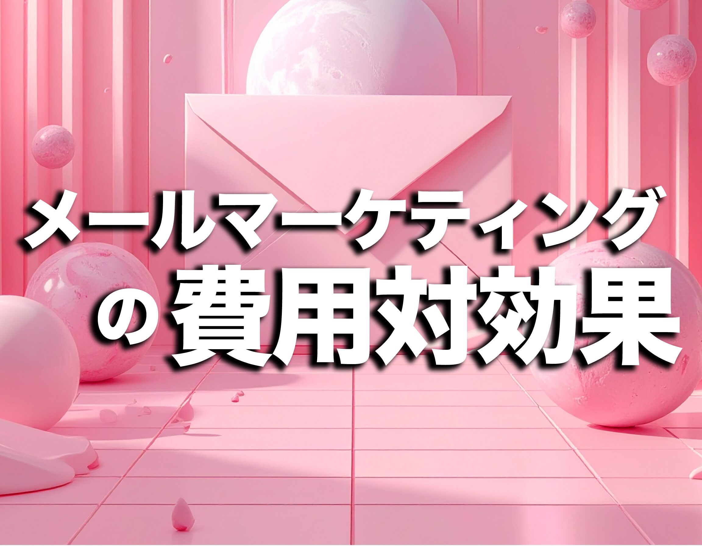 メールマーケティングの費用対効果は高い！？ツール導入費用の例を添えて