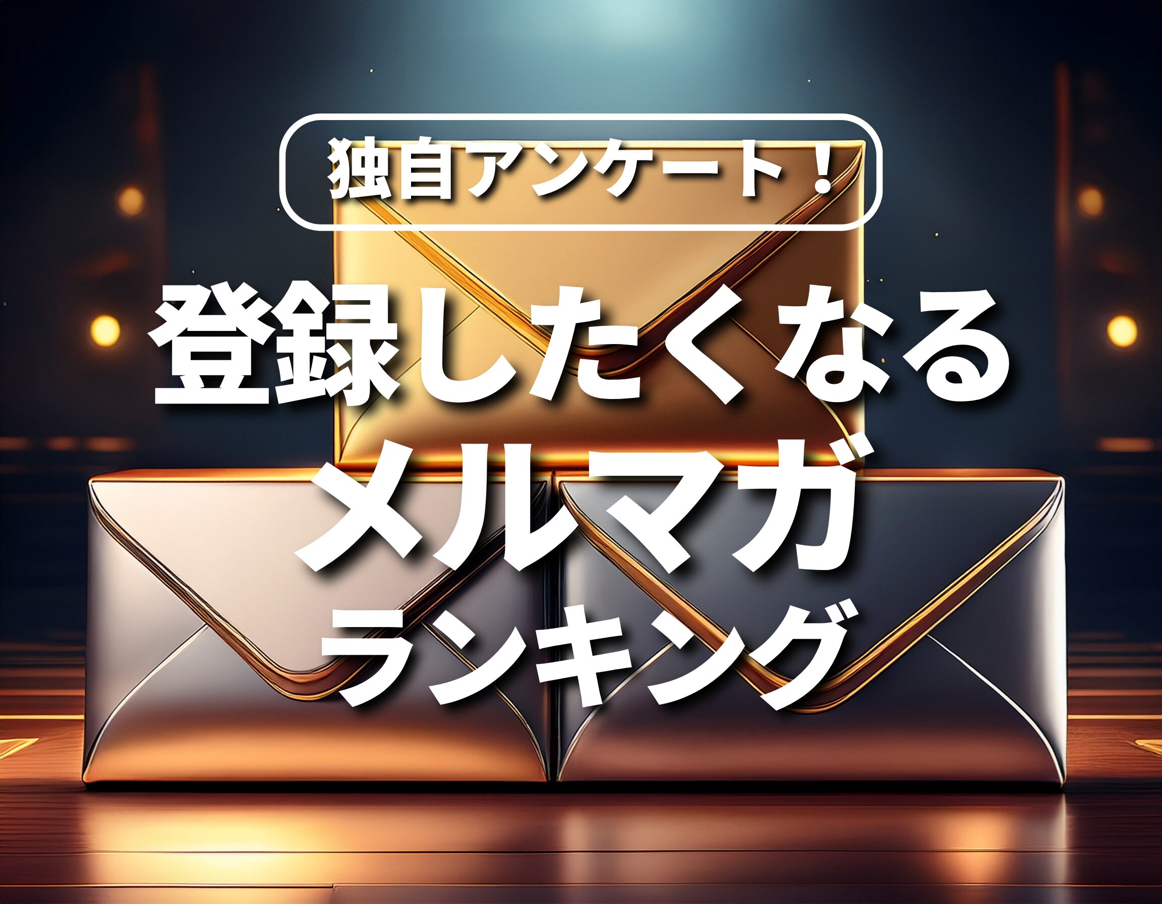 【独自調査】読者が“登録したくなる”メルマガランキング！